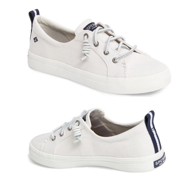 sperry crest vibe white